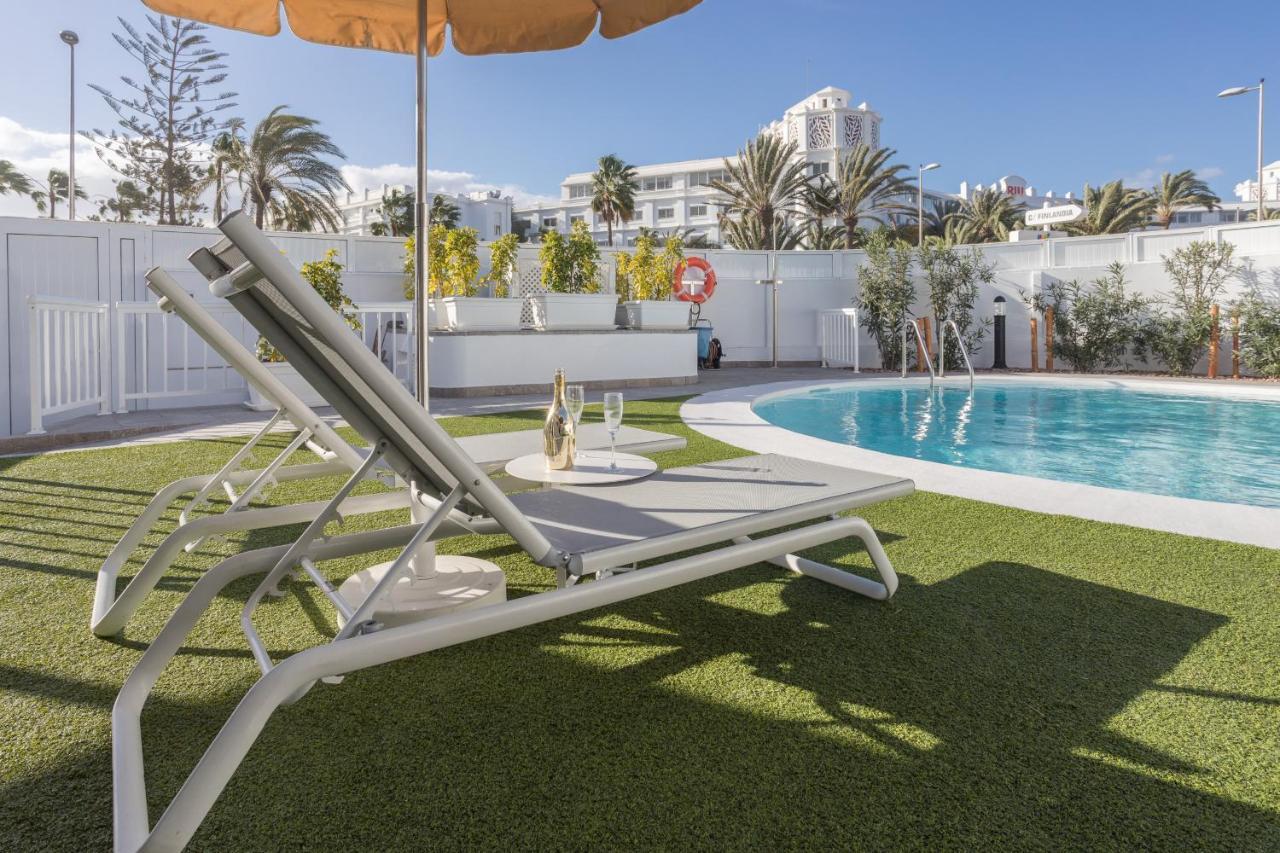 Lightbooking Alemania Piscina Privada Playa Del Ingles Kültér fotó