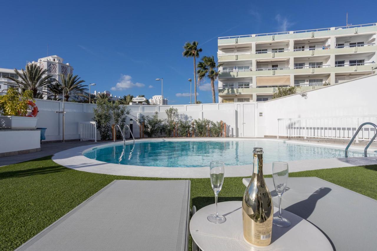 Lightbooking Alemania Piscina Privada Playa Del Ingles Kültér fotó