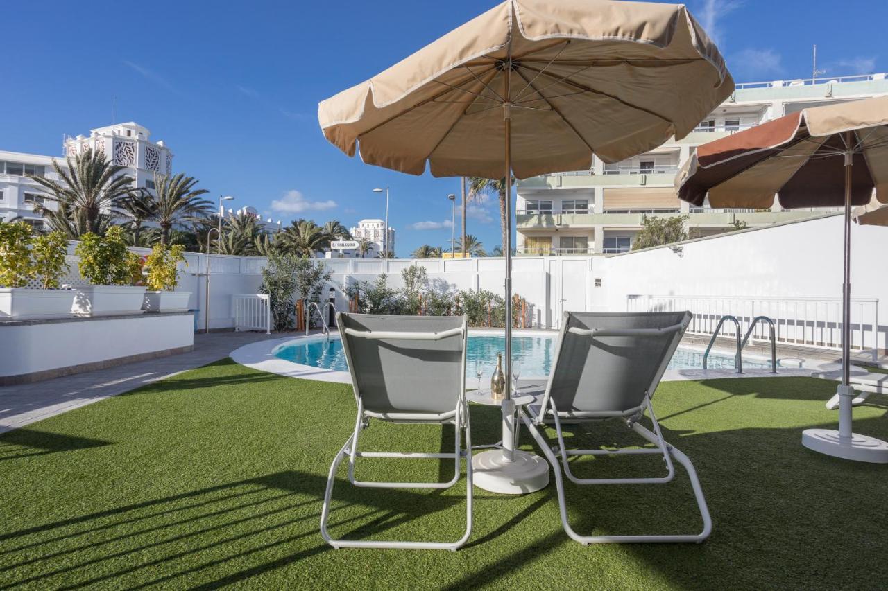 Lightbooking Alemania Piscina Privada Playa Del Ingles Kültér fotó
