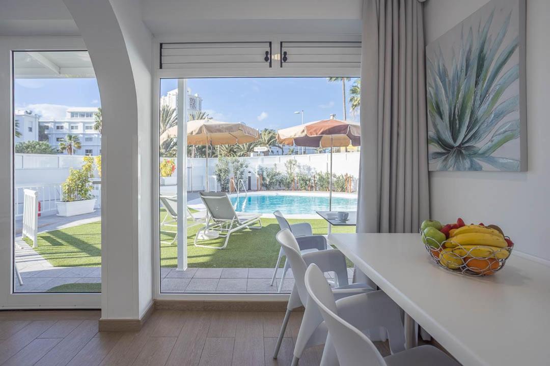 Lightbooking Alemania Piscina Privada Playa Del Ingles Kültér fotó