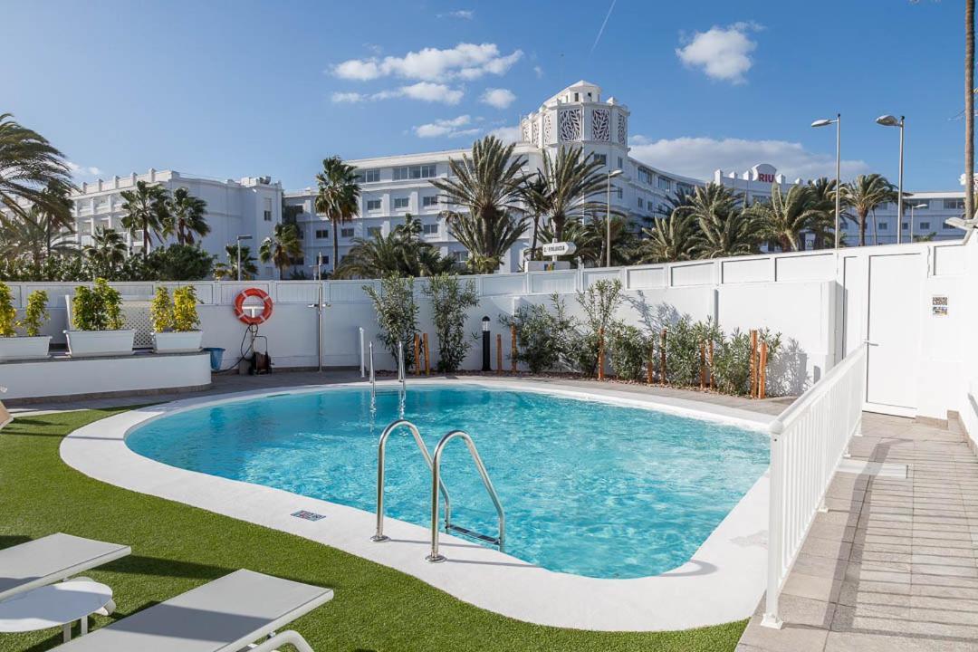 Lightbooking Alemania Piscina Privada Playa Del Ingles Kültér fotó