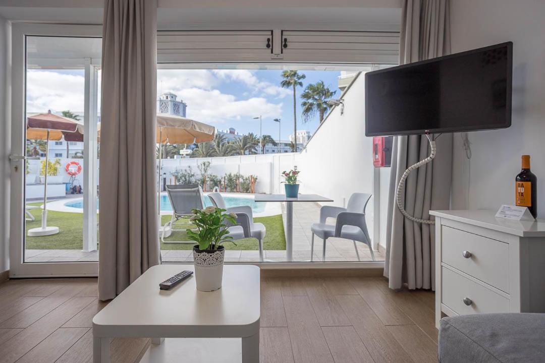 Lightbooking Alemania Piscina Privada Playa Del Ingles Kültér fotó