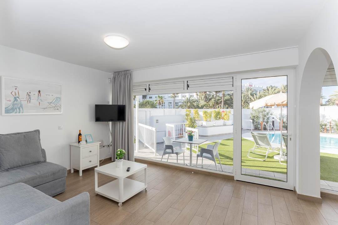 Lightbooking Alemania Piscina Privada Playa Del Ingles Kültér fotó