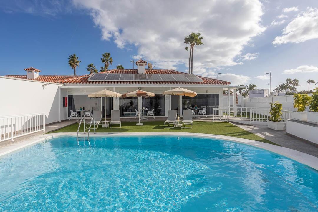 Lightbooking Alemania Piscina Privada Playa Del Ingles Kültér fotó